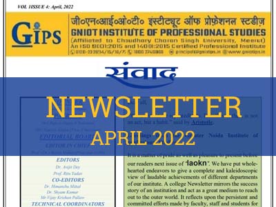 Newsletter April 2022