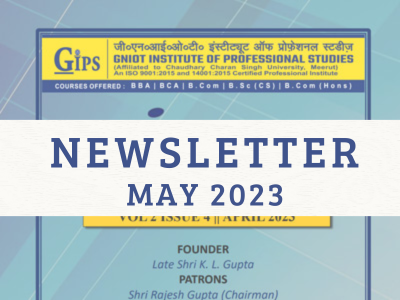Newsletter May 2023